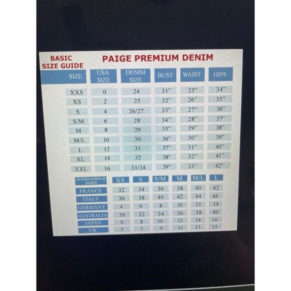 Victoria secret HIGH WAIST DENIM SHORT sz 29 - Picture 5 of 5